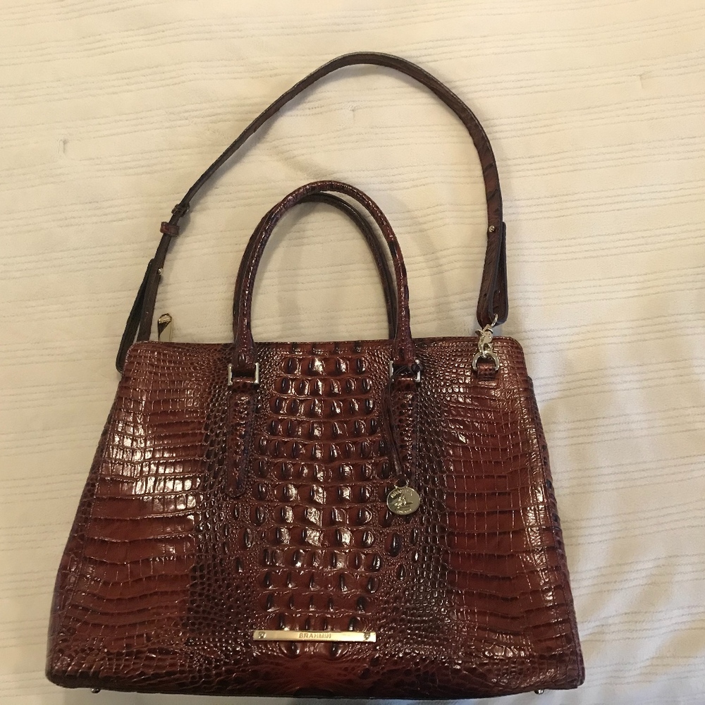 Brahmin laptop tote / business tote